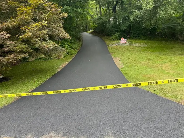 Asphalt Driveway Paving project by Pisa Paving