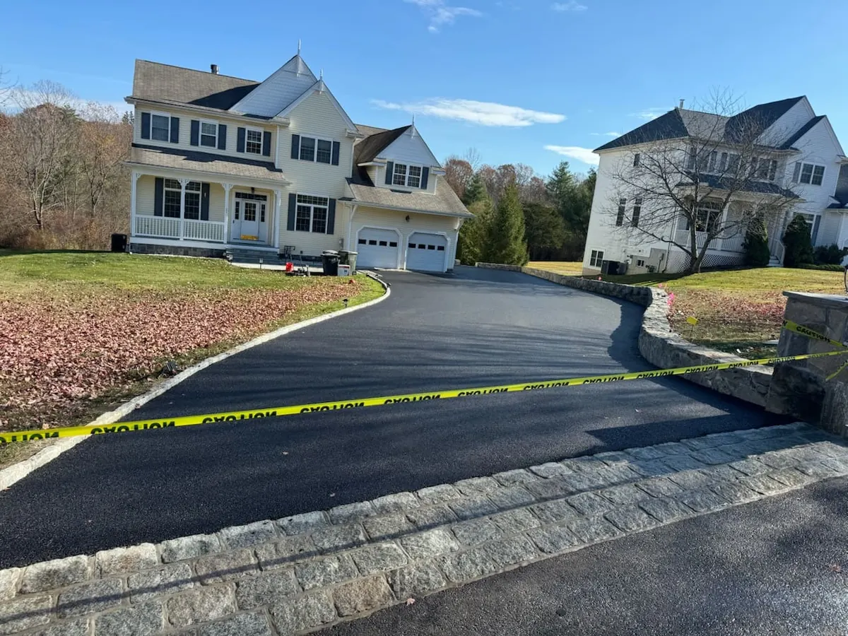 Asphalt Driveway Paving project by Pisa Paving
